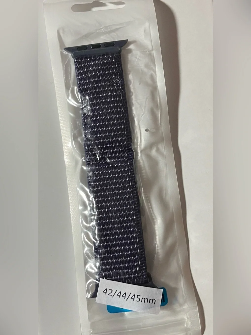 Navy - Woven Nylon - Watch Band - Compatible 42/44/45mm